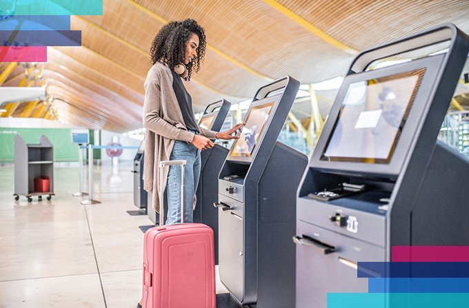 Check in no aeroporto
