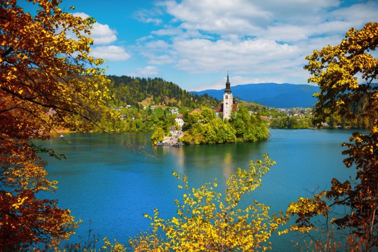 bled lake autumn panorama PAA4F4S